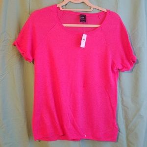 Gap short sleeve sweater small